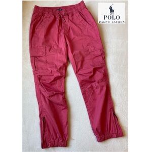 Y2K Polo Ralph Lauren Cropped Cargo Pant Joggers XS
